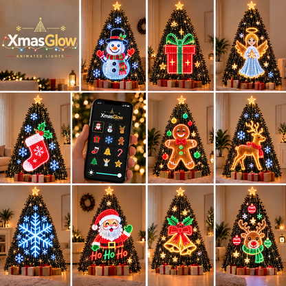SMART ANIMATED CHRISTMAS TREE LIGHTS